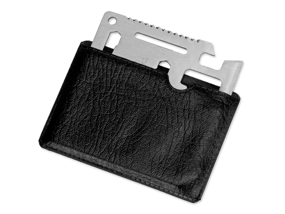 Мультиинструмент в чехле Helper mini, стальной-2