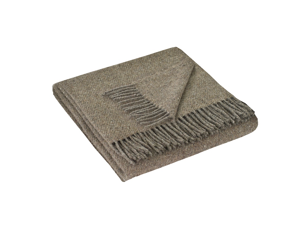 Плед MARZOTTO AREQUIPA 1007, коричневый-1