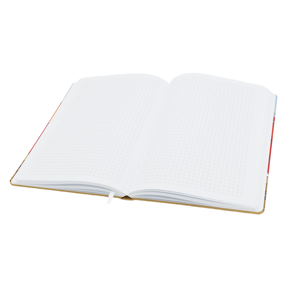 Записная книжка A5 Dziuna Октябрьская в клетку 15 x 21 см, Октябрьская-2