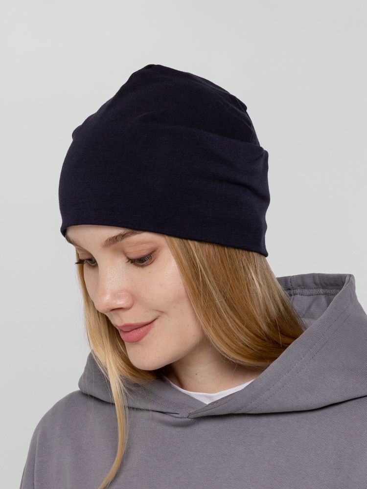 Шапка HeadOn, ver.2, темно-синяя-3