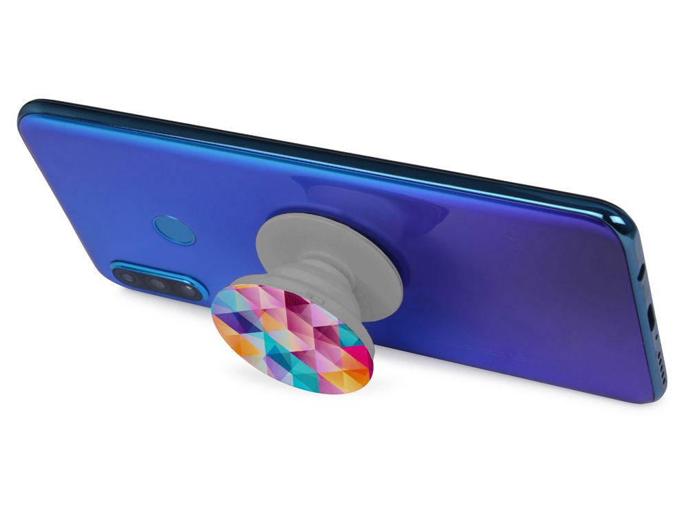 Держатель для телефона Pop Stand, серый-3