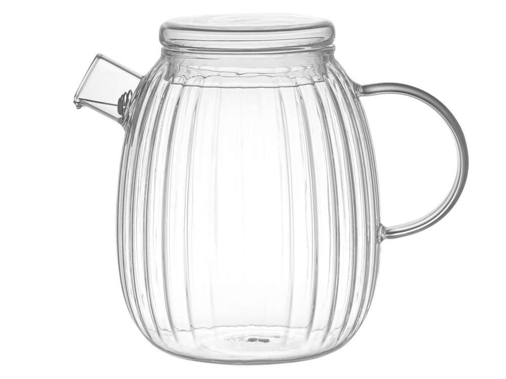 Стеклянный заварочный чайник с гранями Prism-1