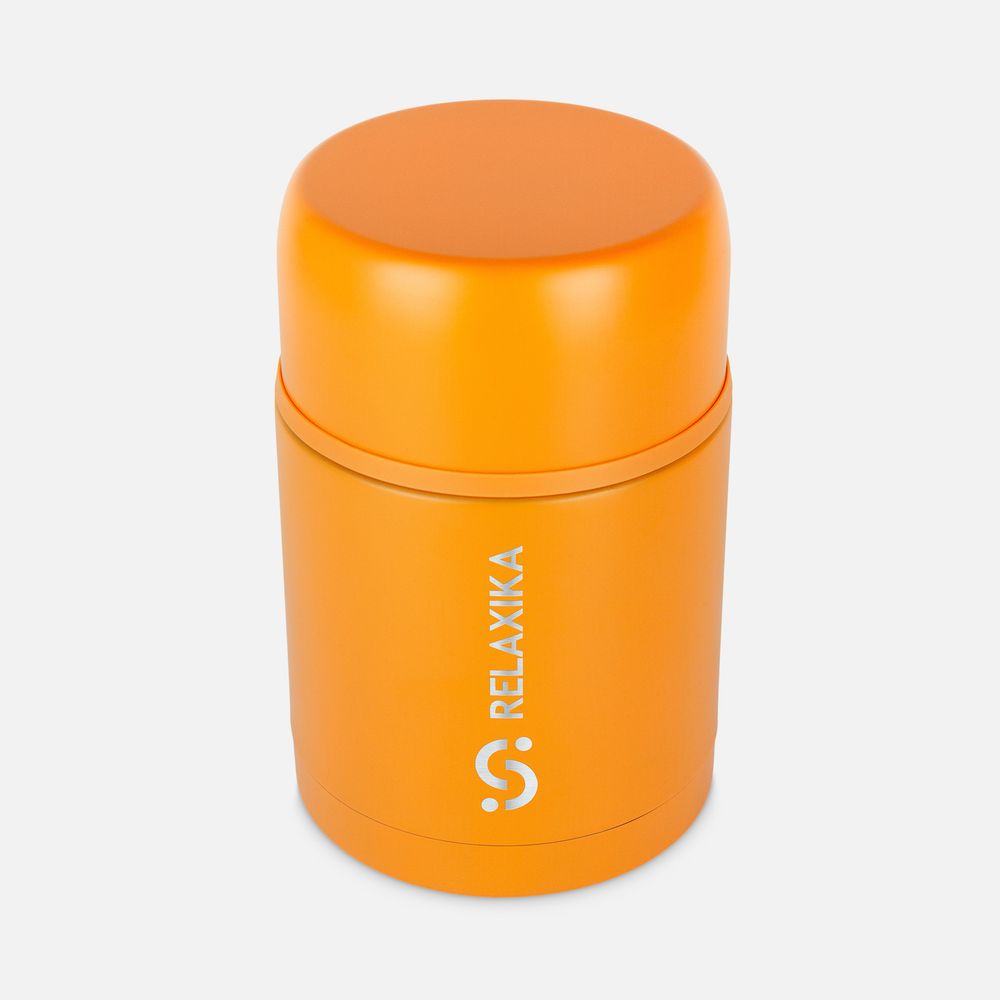 Термос для еды Relaxika 700, желтый-2