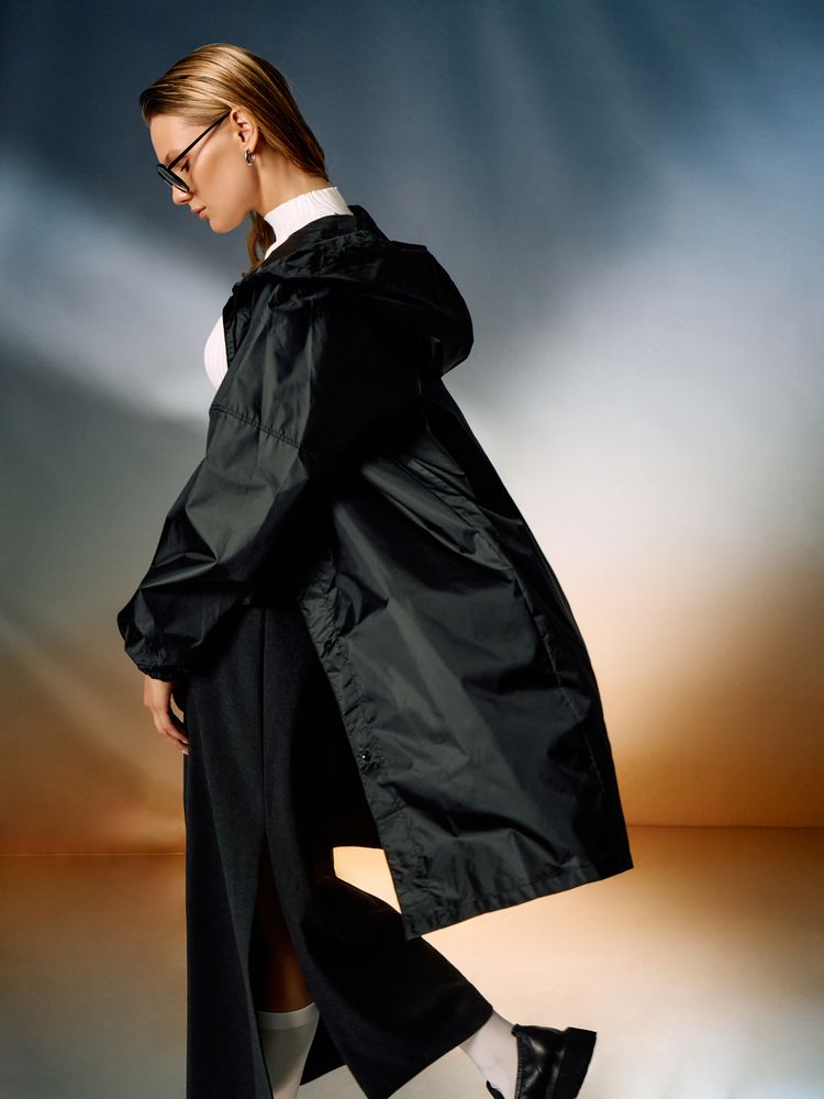 Дождевик унисекс Rainman, черный-4