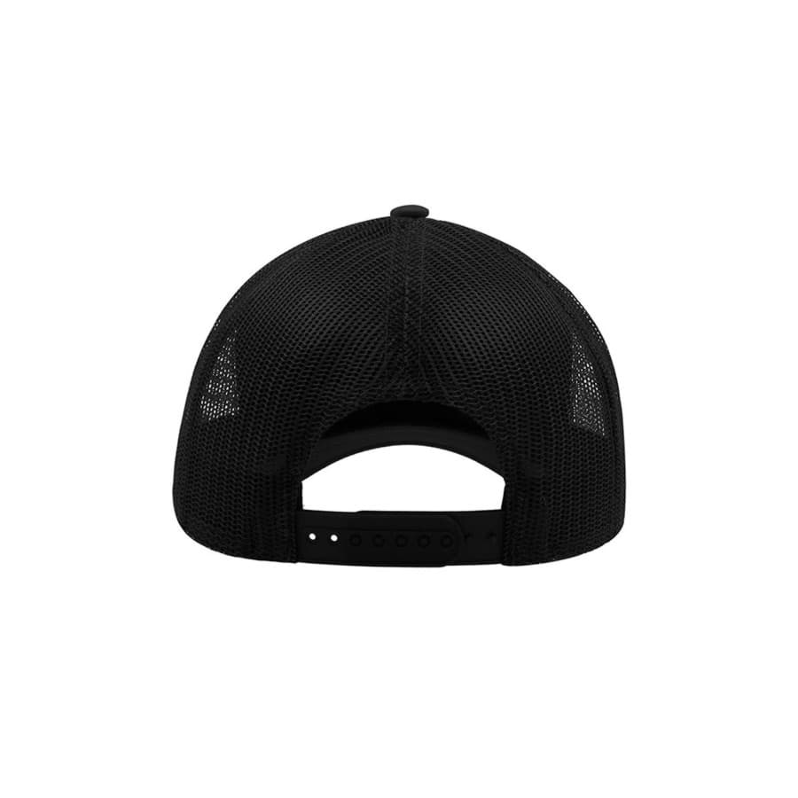 Бейсболка RAPPER JERSEY, 5 клиньев, пластиковая застежка, черный-4