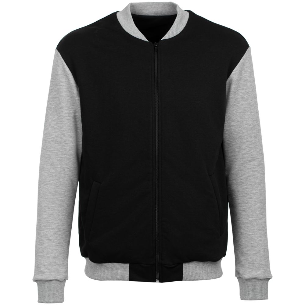 Бомбер College, черный-0