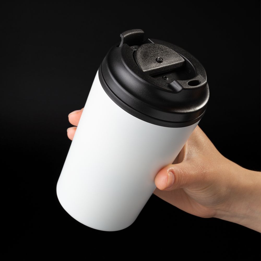 Термостакан Kuppi, белый-4