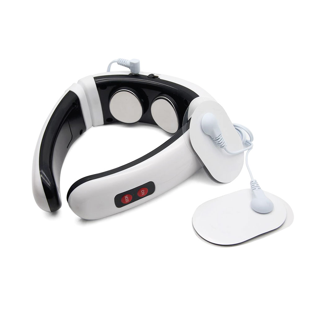 Массажер для шеи Шиацу, Белый-0