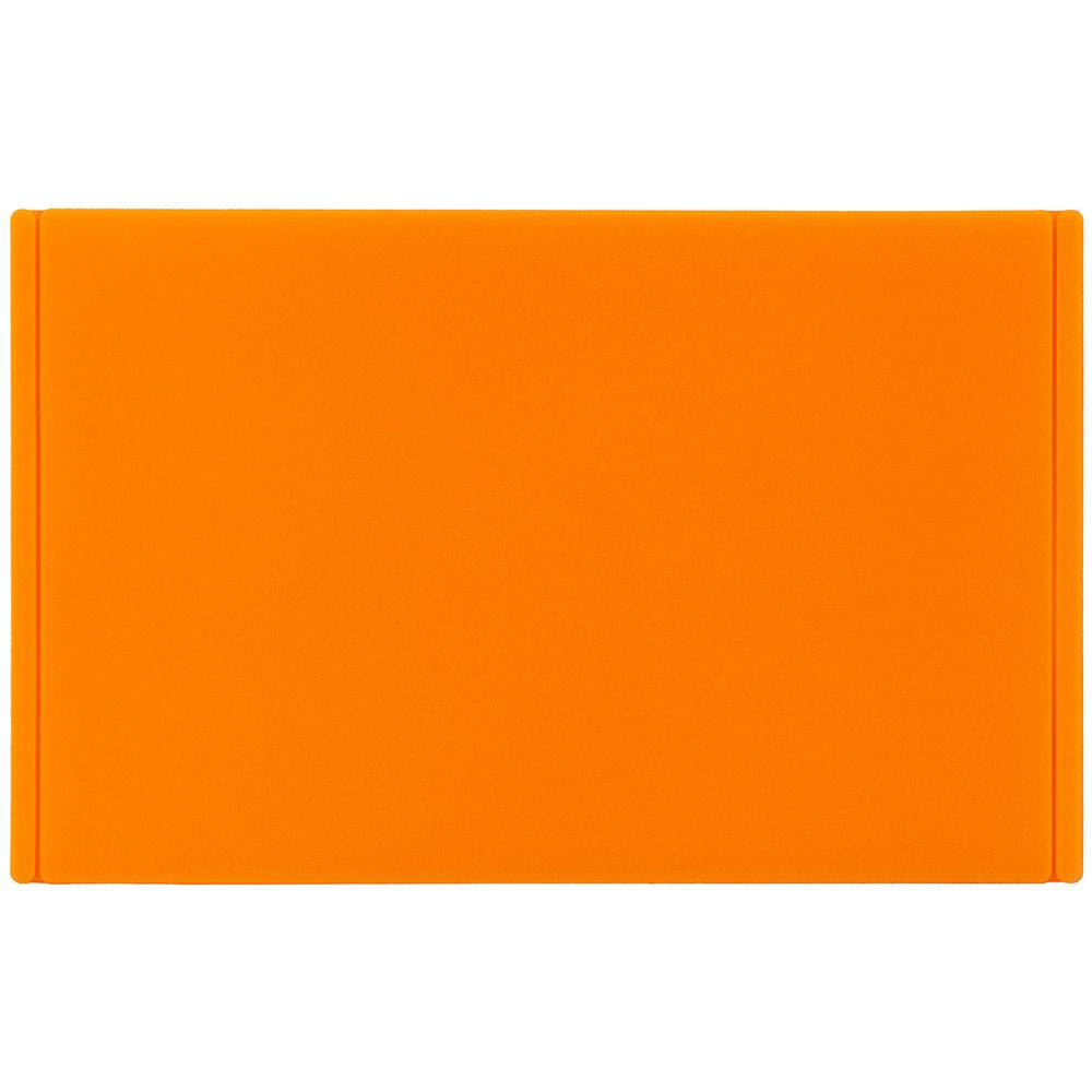 Лейбл из ПВХ Dzeta, ХL, оранжевый неон-1