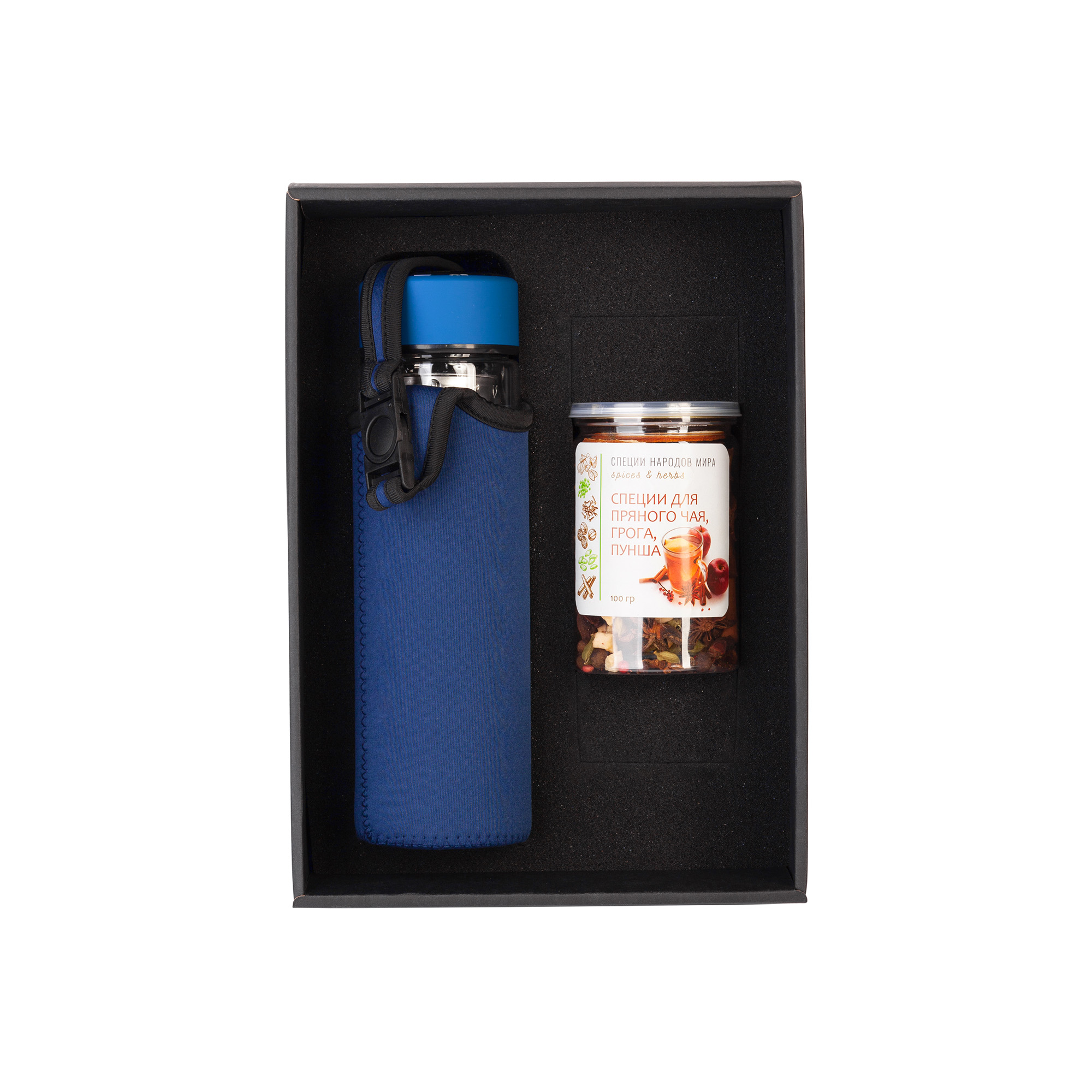 Набор подарочный "Pleasure": термос "Остин", специи-0