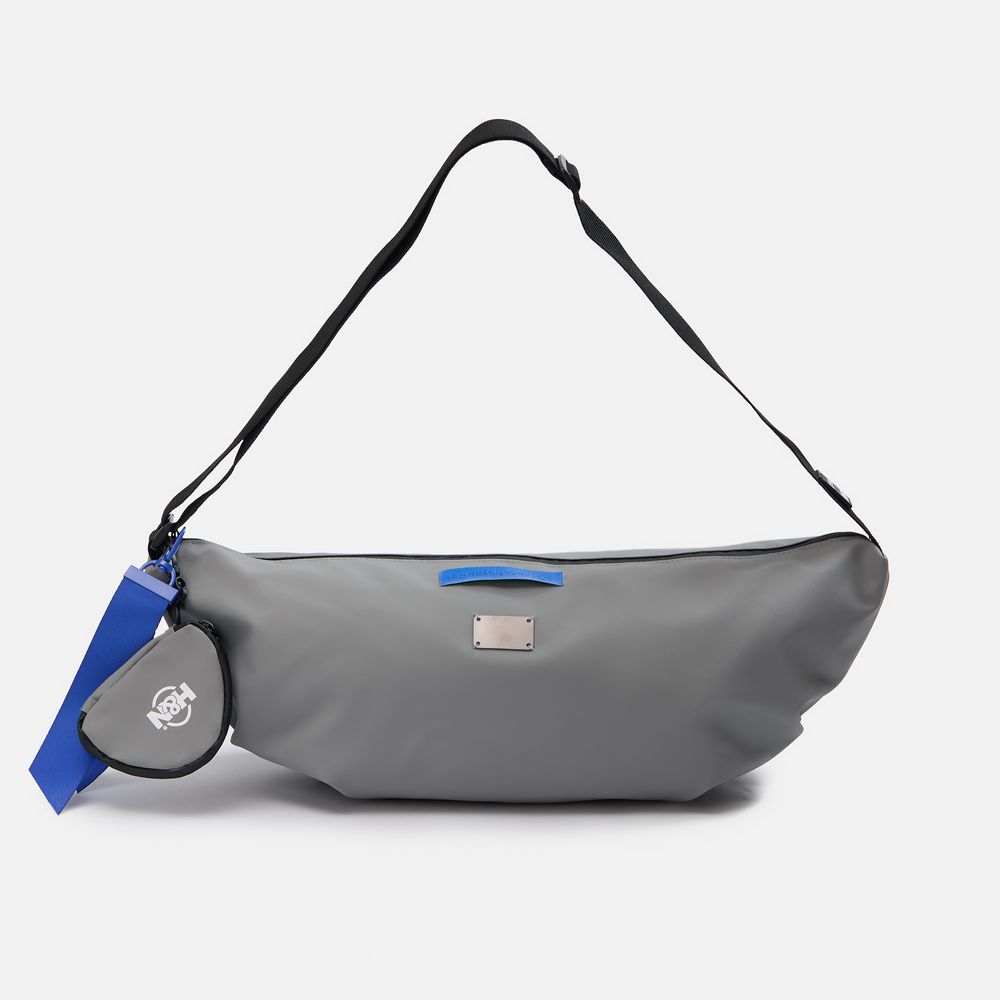 Шильдик металлический Furo, серый металлик-2