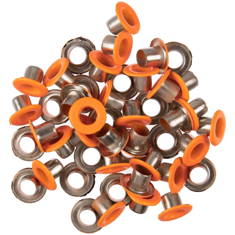 Люверс Ose, M, оранжевый неон-1