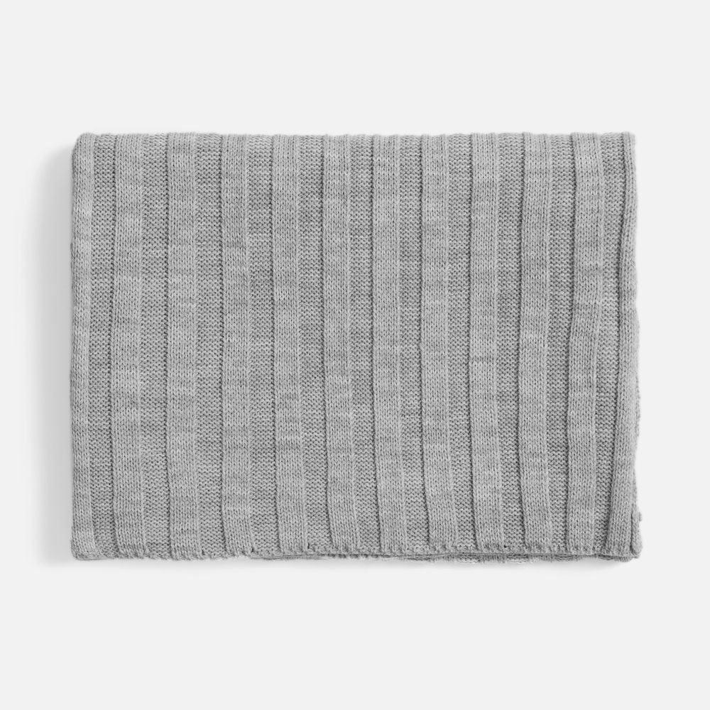 Шарф Metelitsa, серебристо-серый меланж-0