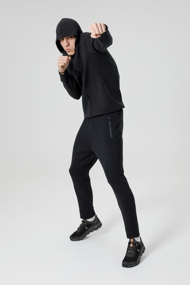 Куртка с капюшоном унисекс Begi, черная-6