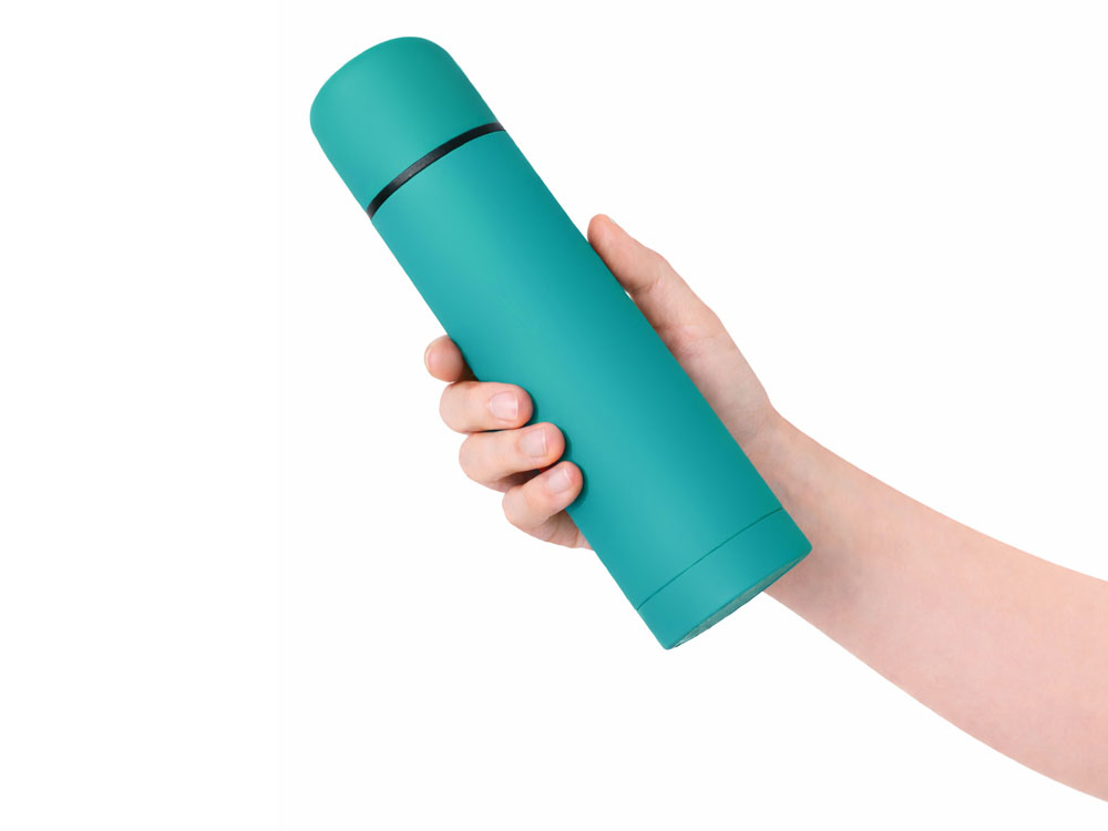 Термос Ямал Soft Touch, 500мл, бирюзовый-6