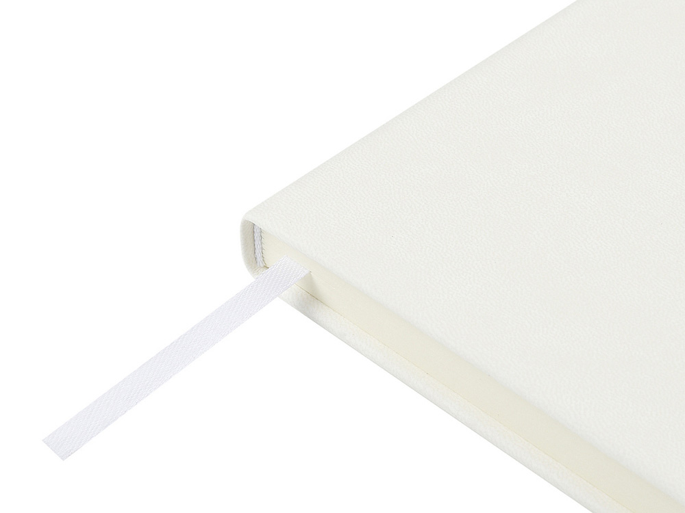 Ежедневник недатированный А5 Megapolis Velvet New, белый-2