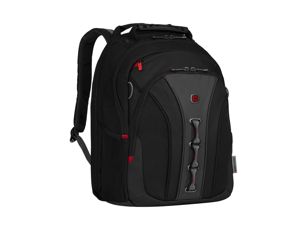 Рюкзак Legacy WENGER 16'', черный/серый, полиэстер/ПВХ, 35 x 25 x 45 см, 21 л-2