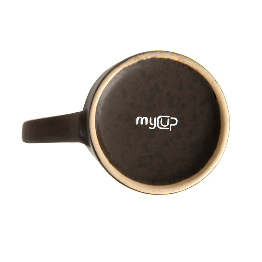 Кружка RAINSTORM, коричневый-1