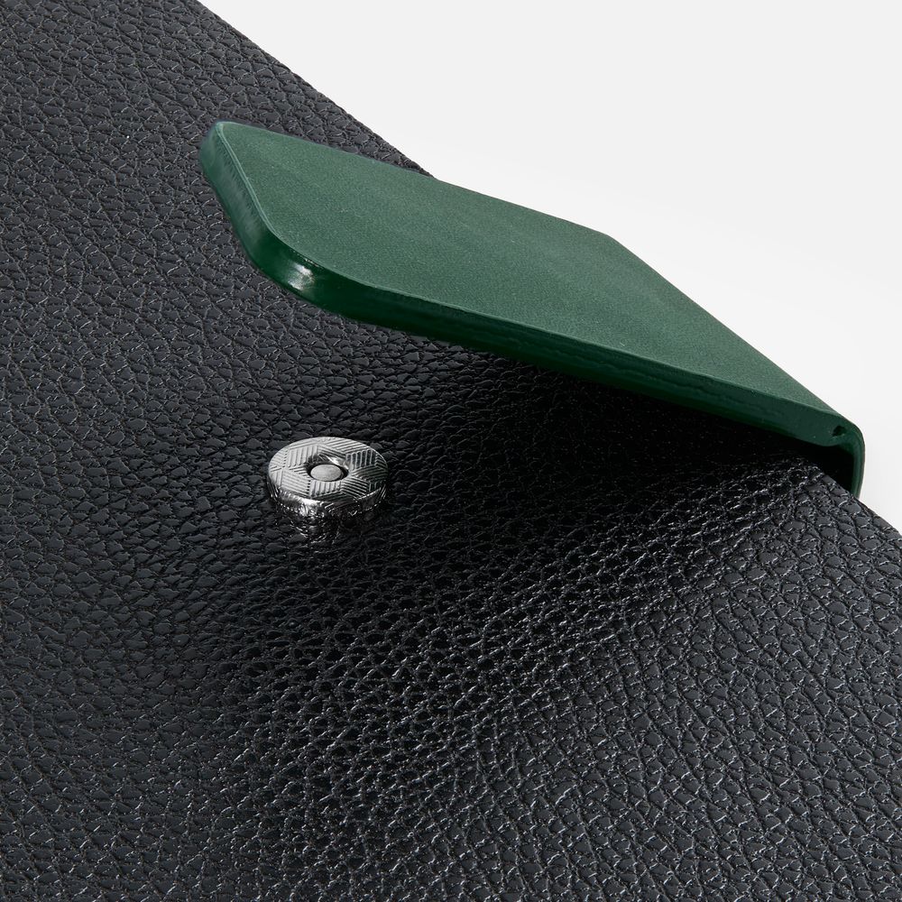 Ежедневник Boom, недатированный, черный с зеленым-4