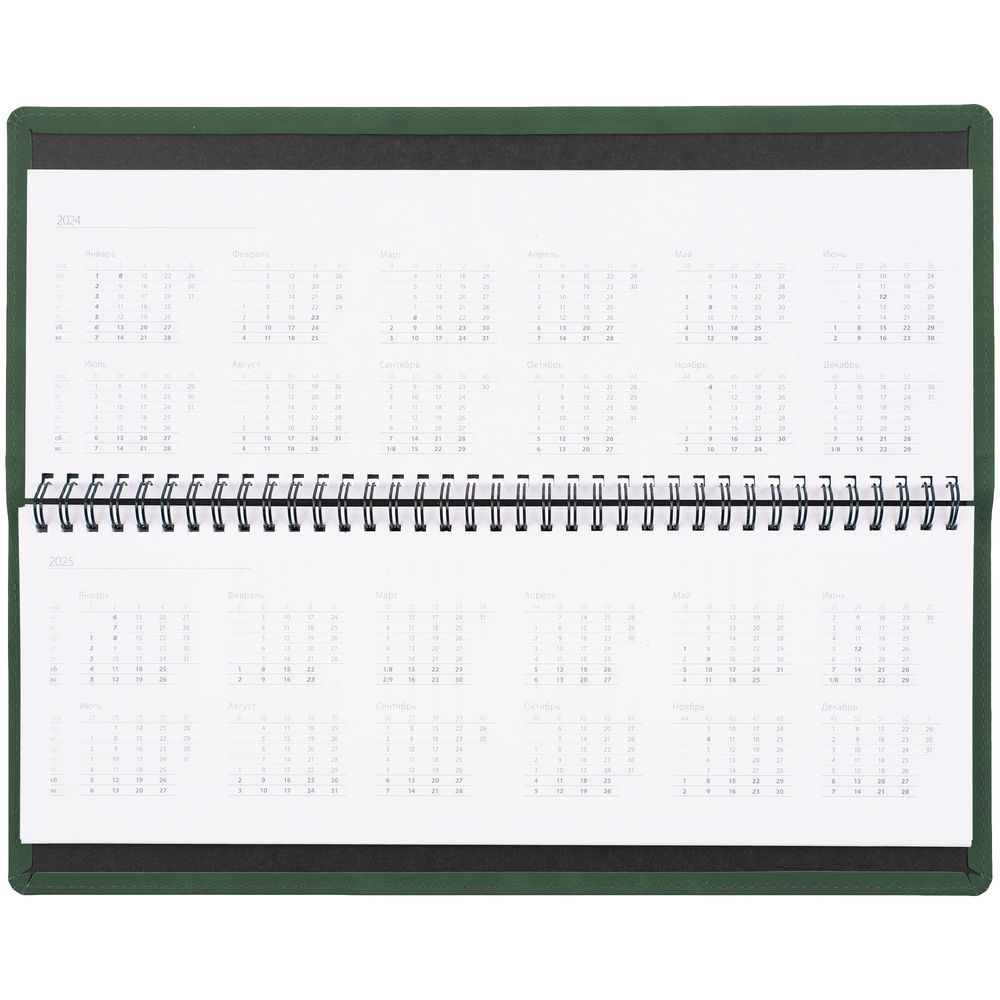 Планинг Urban, недатированный, зеленый-2