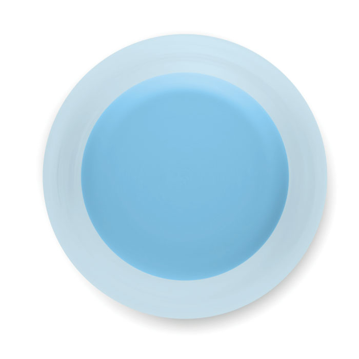 Бутылка 500 мл, прозрачный голубой-4