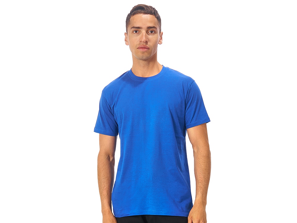 Футболка Club мужская, без боковых швов, классический синий-0