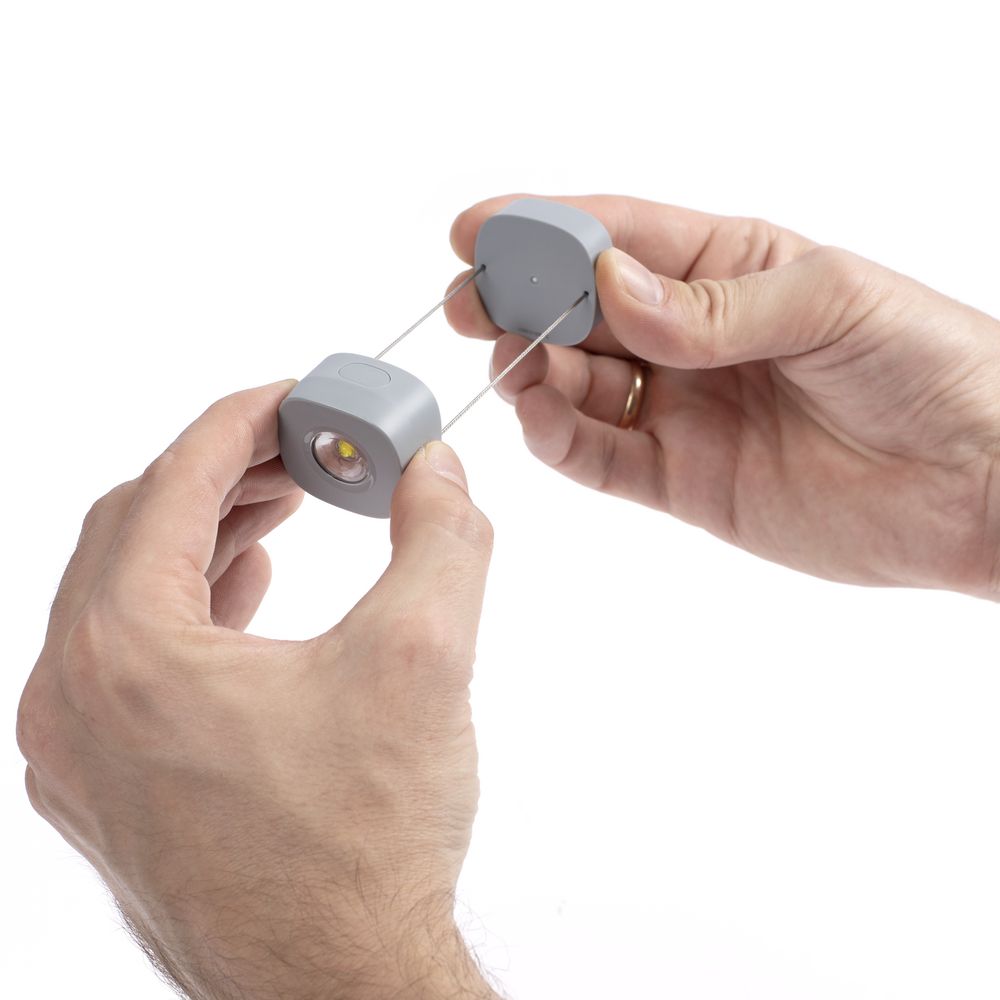 Налобный фонарь Night Walk Headlamp, серый-3