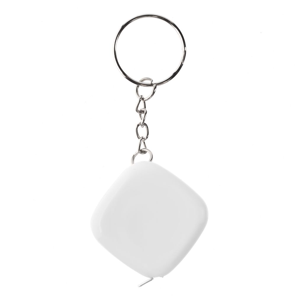 Брелок с рулеткой Metric, белый-1