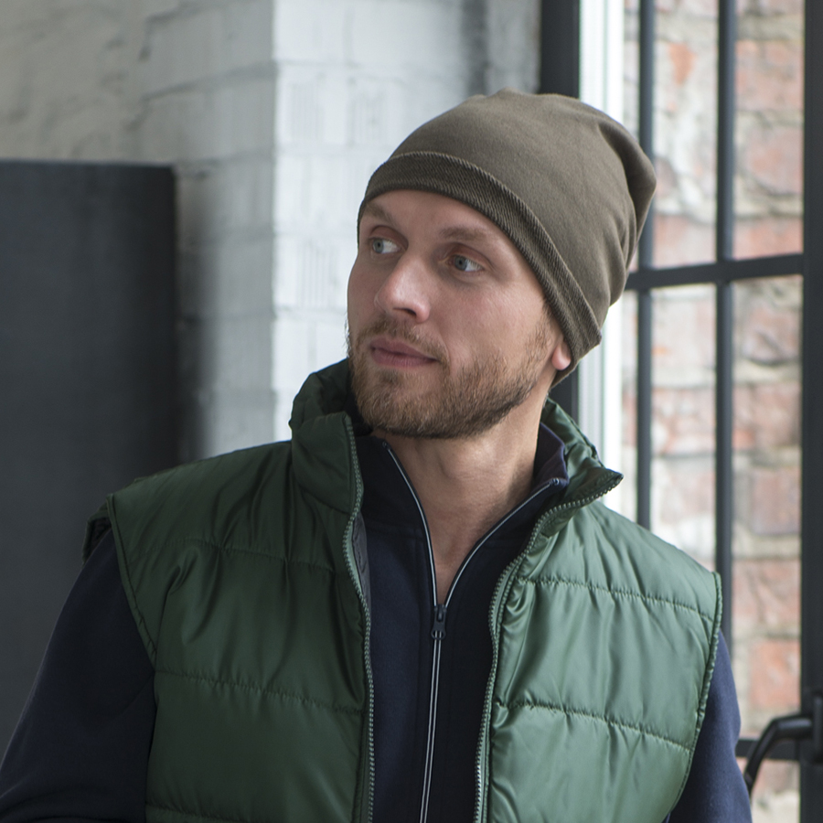 Шапка BROOKLIN, зеленый камуфляж-5