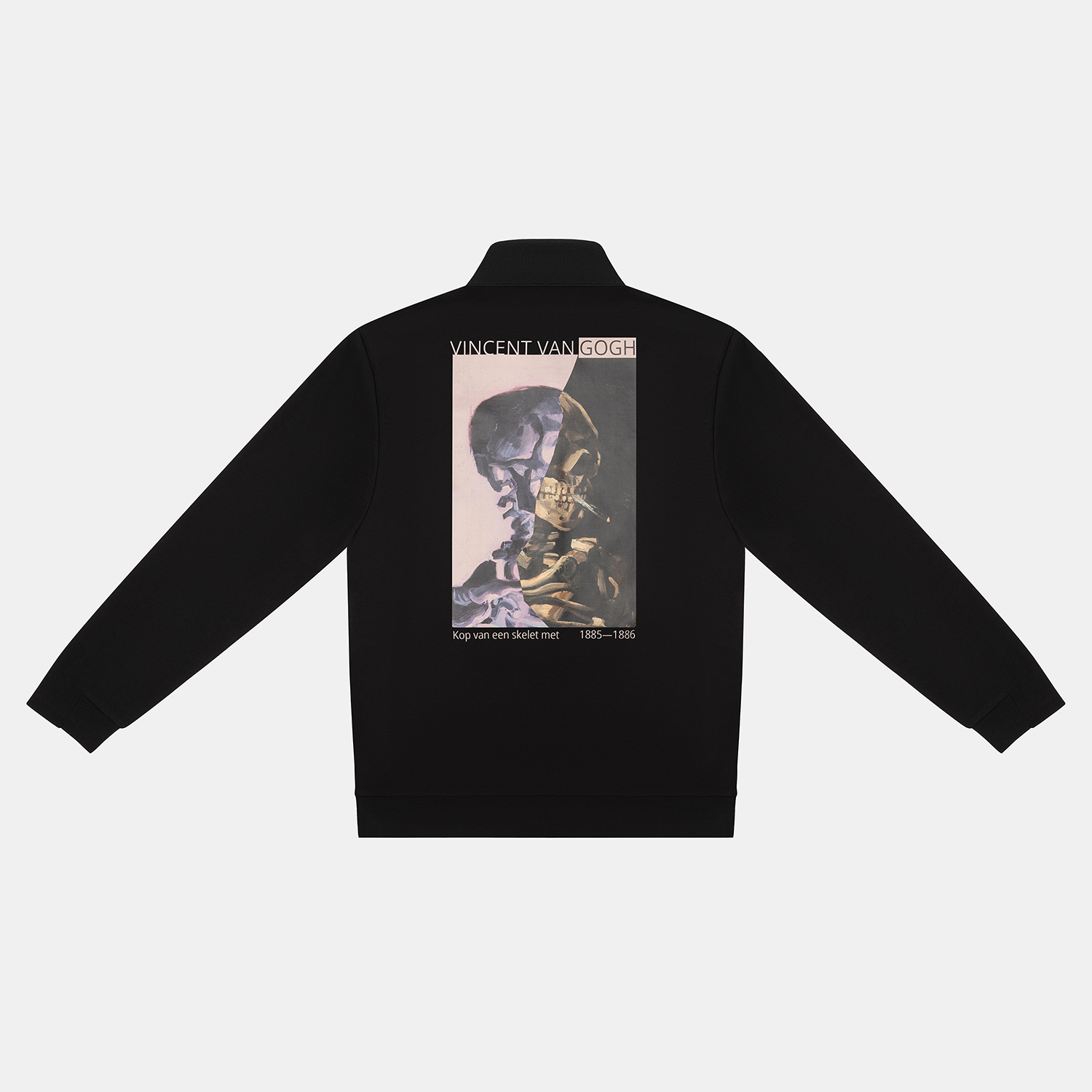 Толстовка на молнии Астин (Astin) черная-9