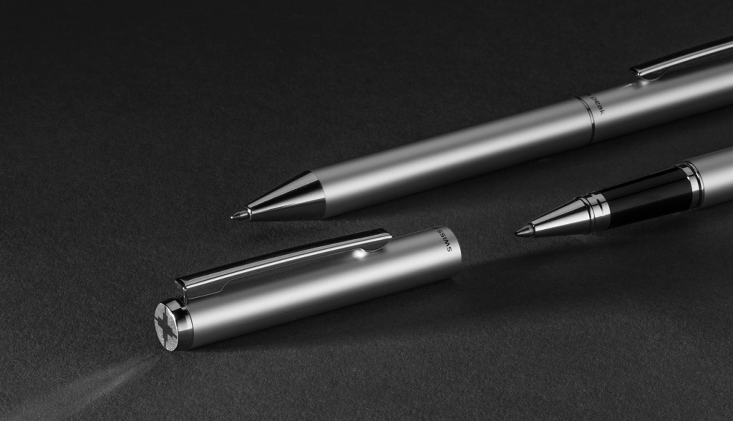 Набор ручек Swiss Peak Cedar из переработанного алюминия RCS-4