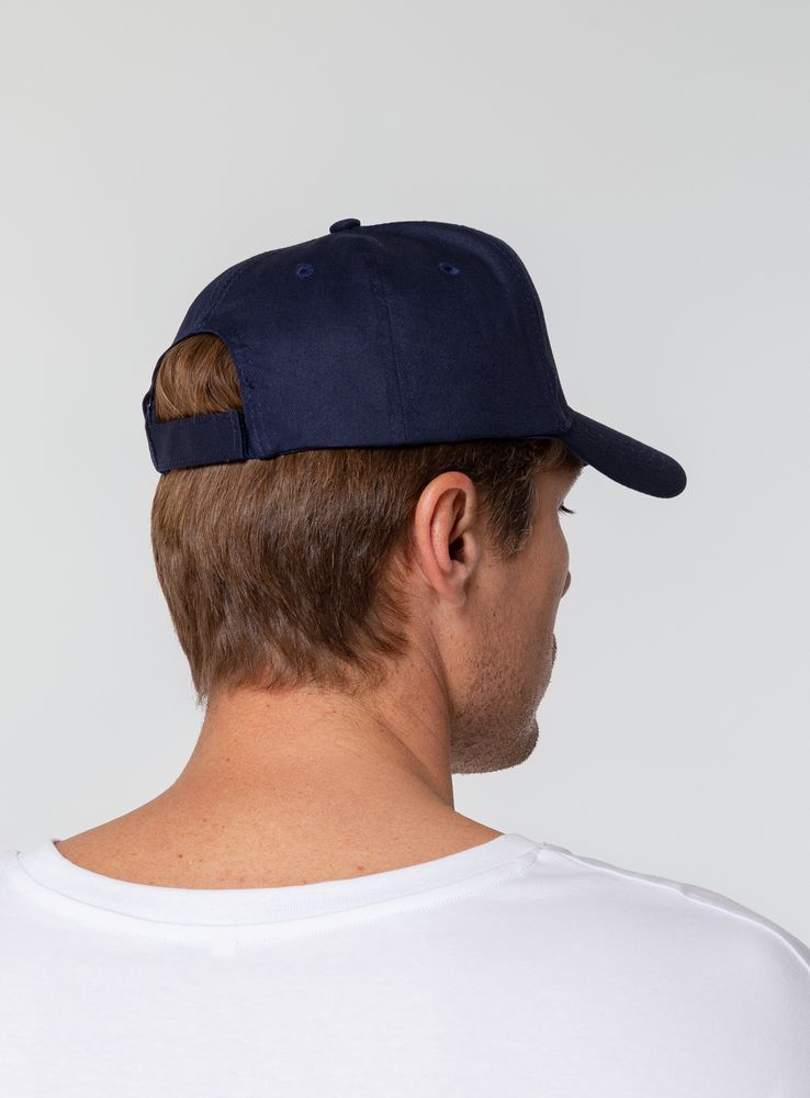 Бейсболка Promo, темно-синяя-4