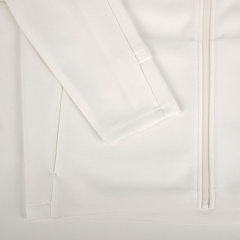 Куртка с капюшоном унисекс Begi, молочно-белая-4