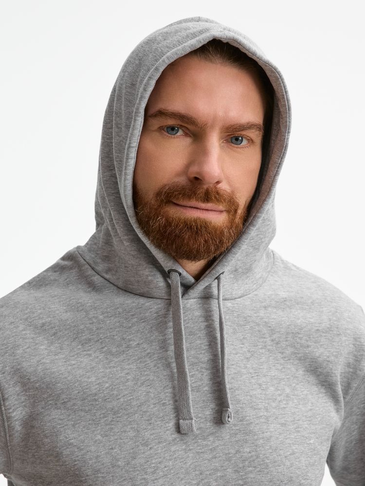 Толстовка унисекс Spencer, серый меланж-4
