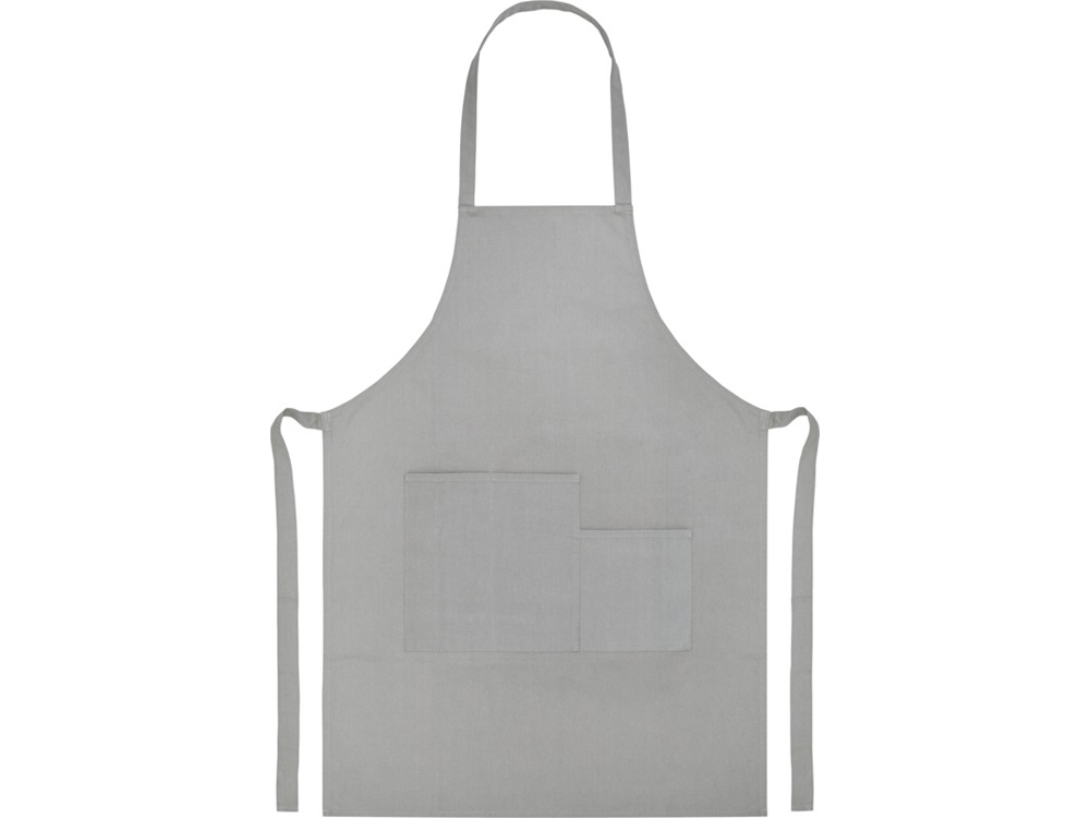 Khana Хлопковый фартук плотностью 280 г/м2, серый-1