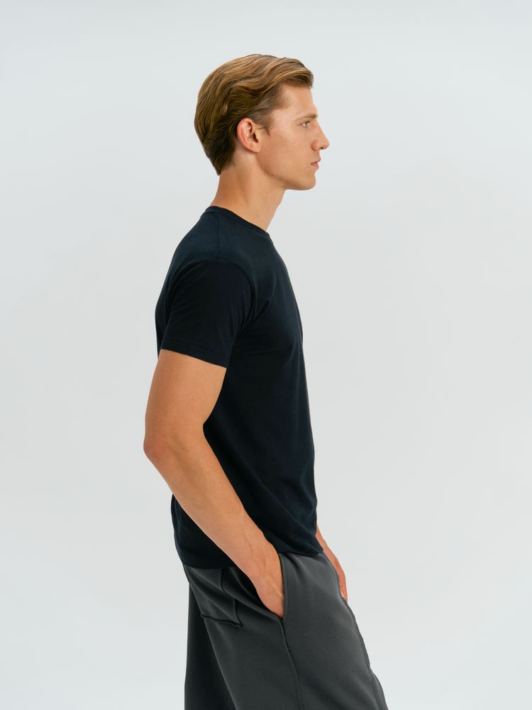 Футболка унисекс Regent 150, зеленая (изумрудная)-3