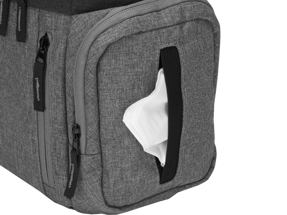 Сумка-холодильник Festival, серый/черный-7