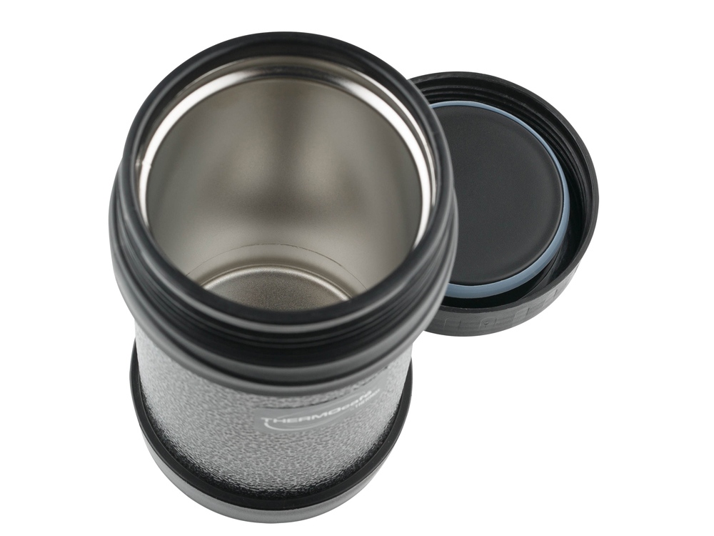 Термос из нерж. стали для еды тм ThermoCafe HAMJNL-500FJ Hammertone Coating, 0.5L, серый-1