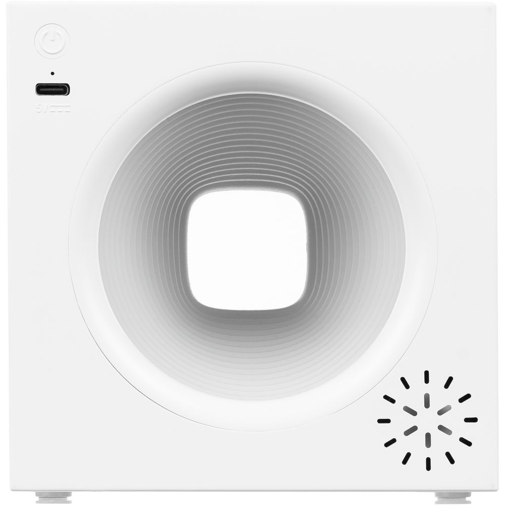 Bluetooth-колонка с подсветкой Volumetric, белая-2