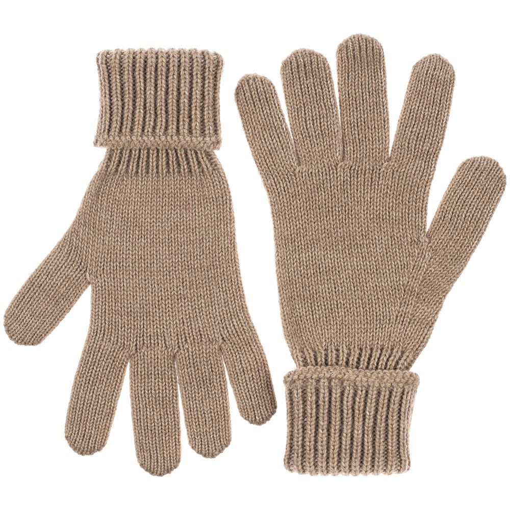 Перчатки Alpine, бежевые-2