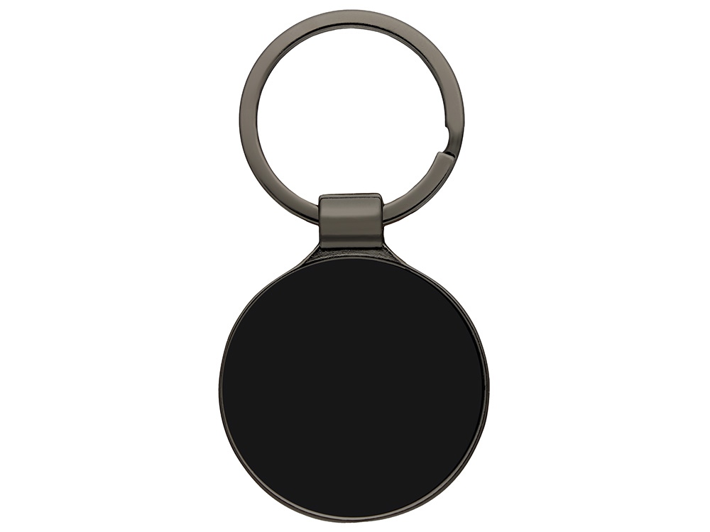 Брелок Light Steel Rnd, цвет оружейной стали-1