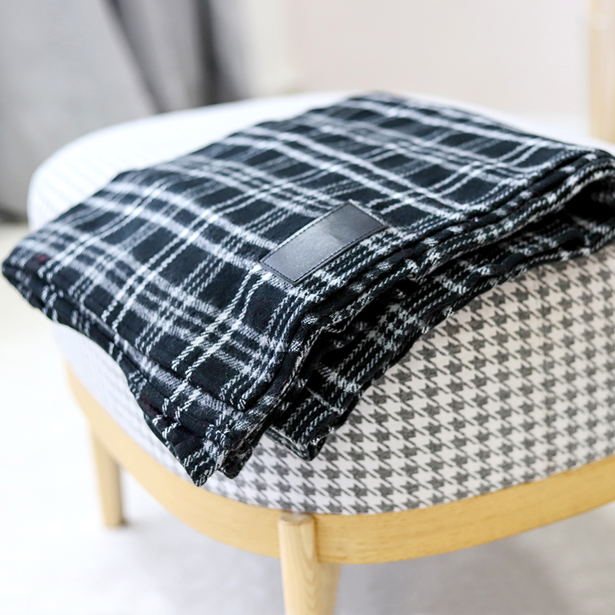 Плед акриловый Glasgo, Черный-3