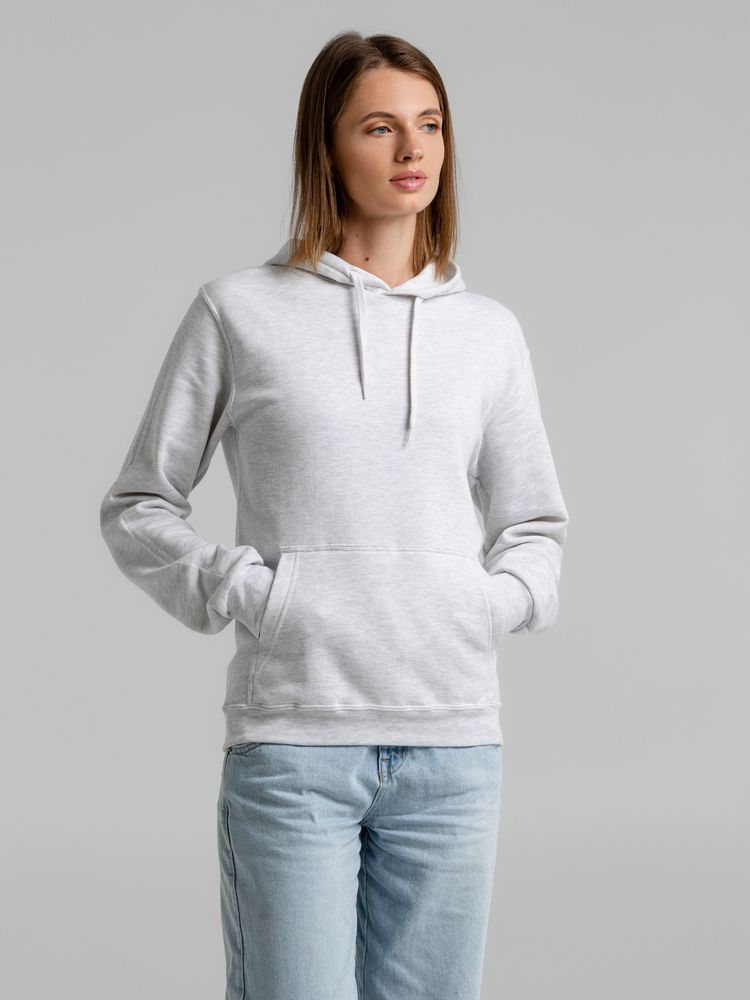 Толстовка с капюшоном Snake II светло-серый меланж-3