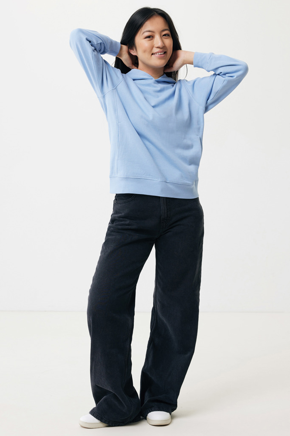 Худи Iqoniq Yengo из переработанного хлопка, унисекс, 280 г/м²-4