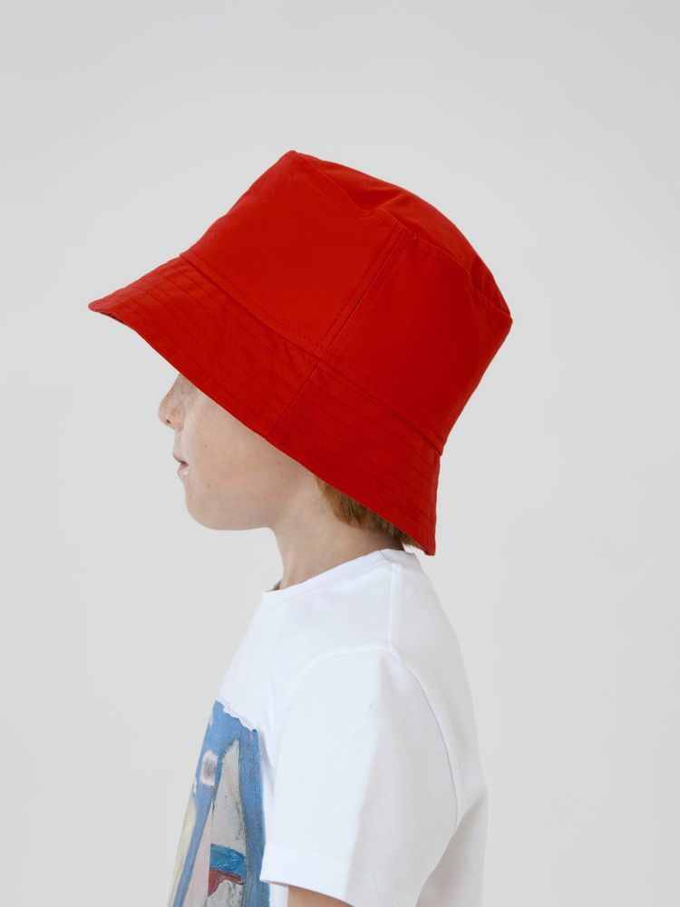 Панама детская Bizbolka Challenge Kids, красная-5