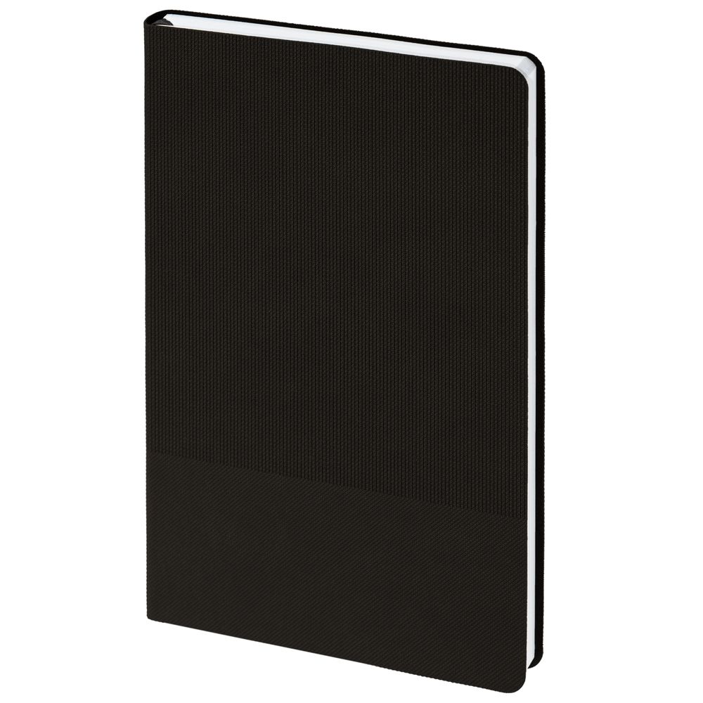 Ежедневник Knit, недатированный, черный-1