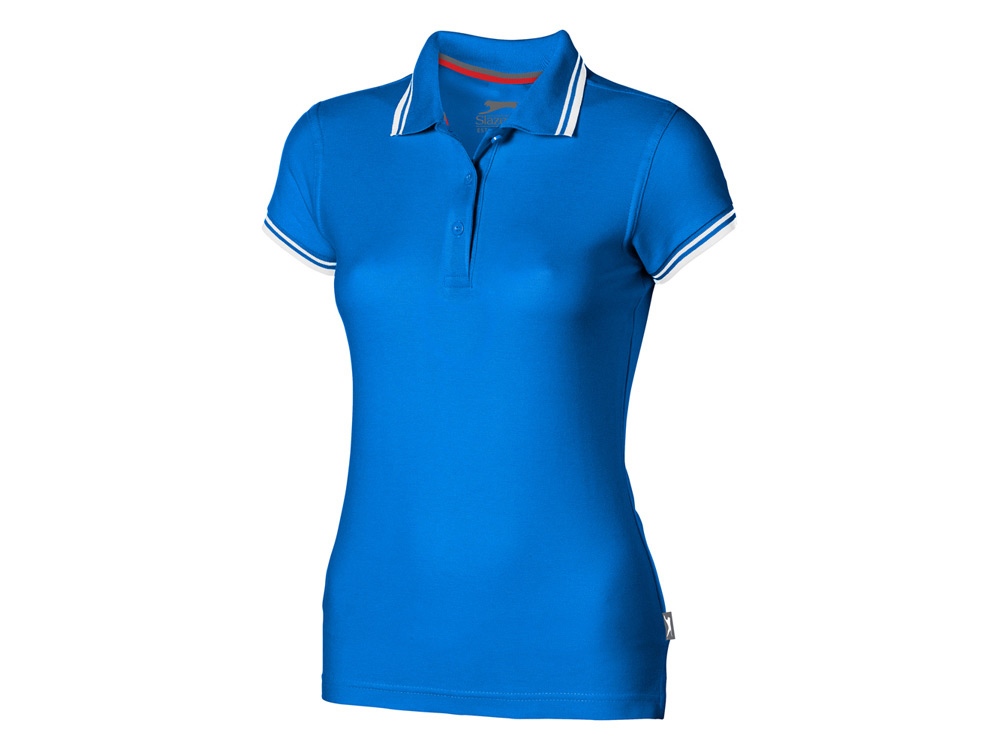 Рубашка поло Deuce женская, небесно-голубой-0