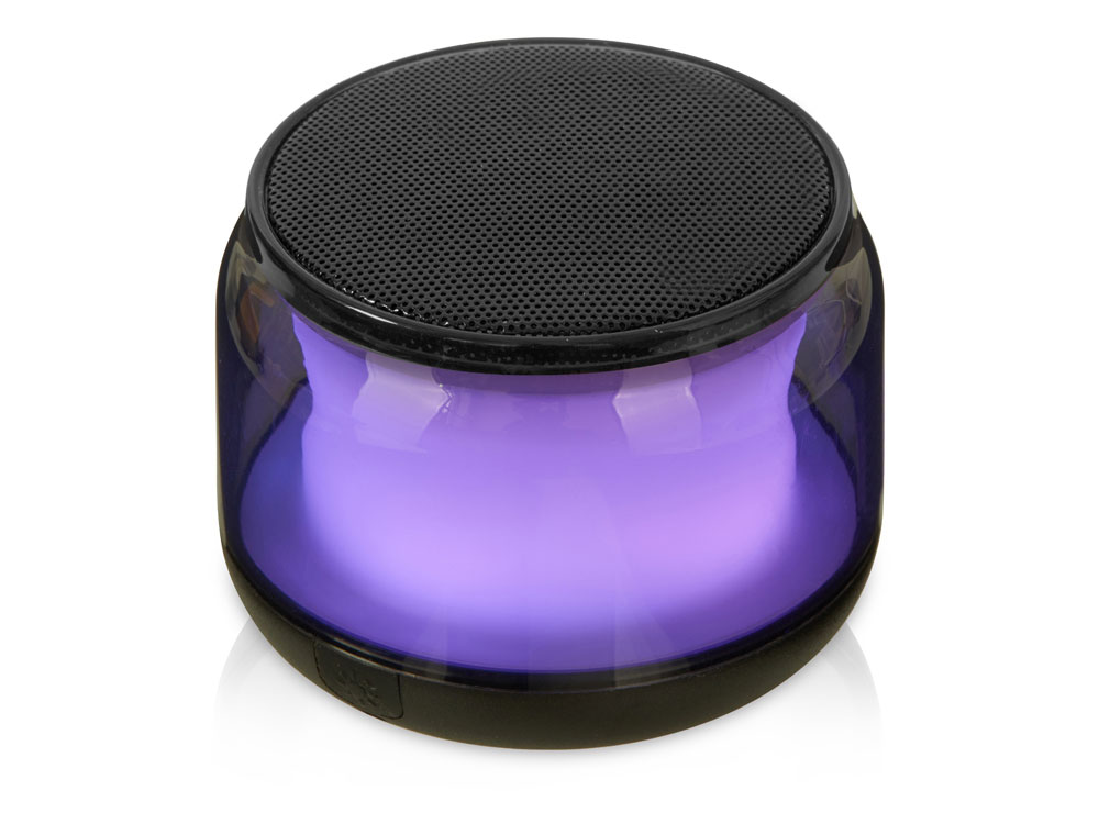 Колонка с подсветкой RGB Dance, черный-0