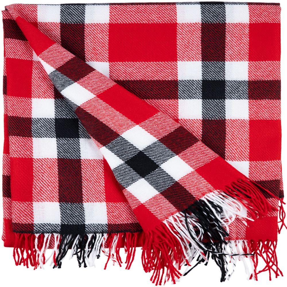 Плед «Валдай», красный-0