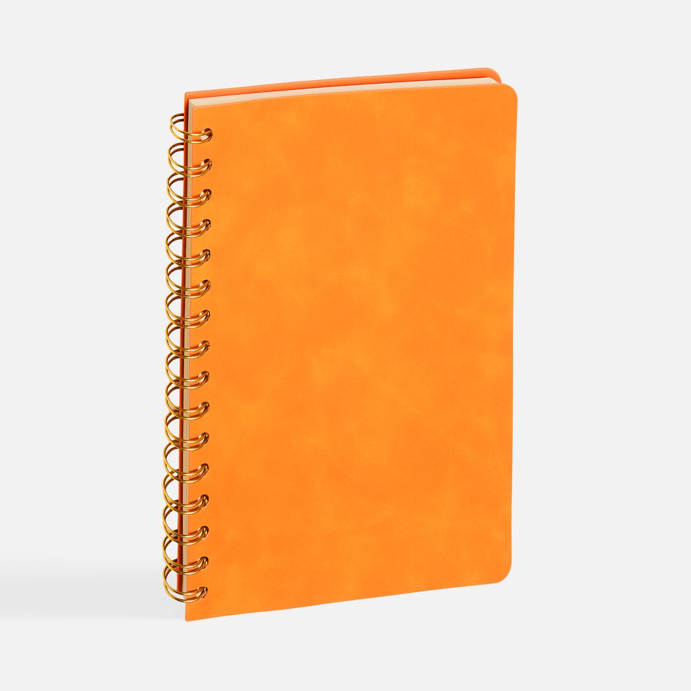 Ежедневник Spiral, недатированный, оранжевый-2